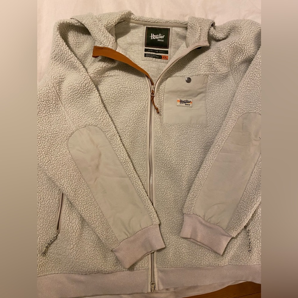Howler Brothers full zip fleece hoody XXL Men’s